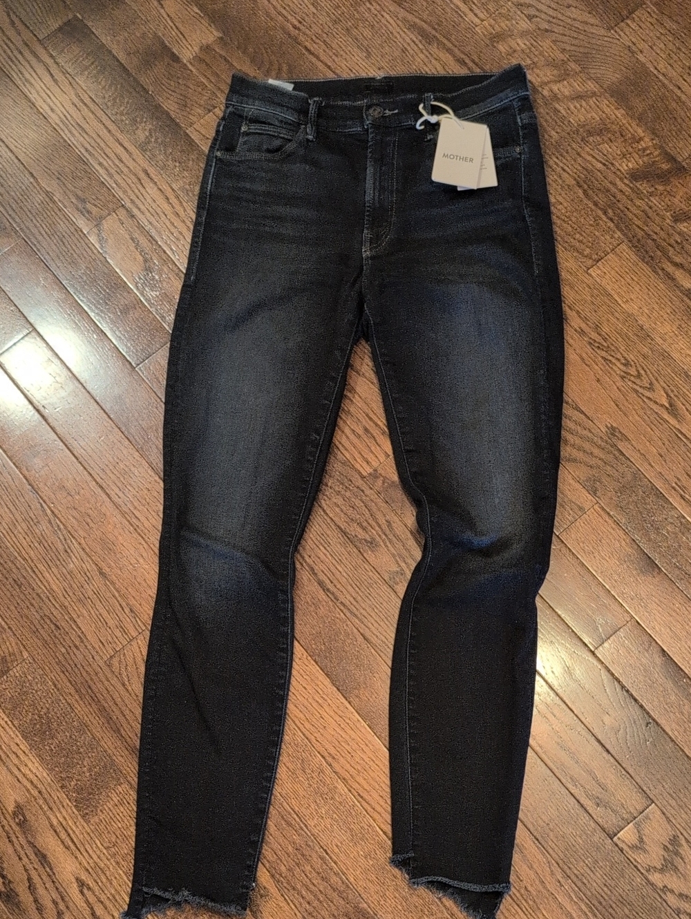 Mother Stunner Zip Ankle Step Fray